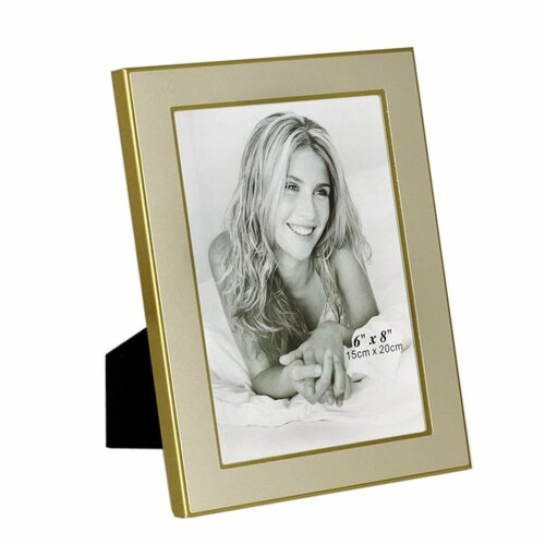 Фоторамка 15x20, металл, золотистый цвет