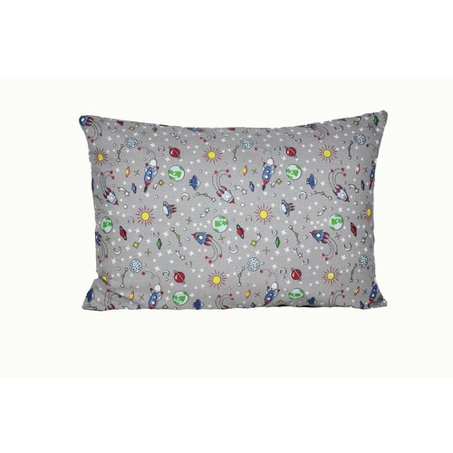 Наволочка 40х60 детская, хлопок 100%, 1 шт, Королевство сна