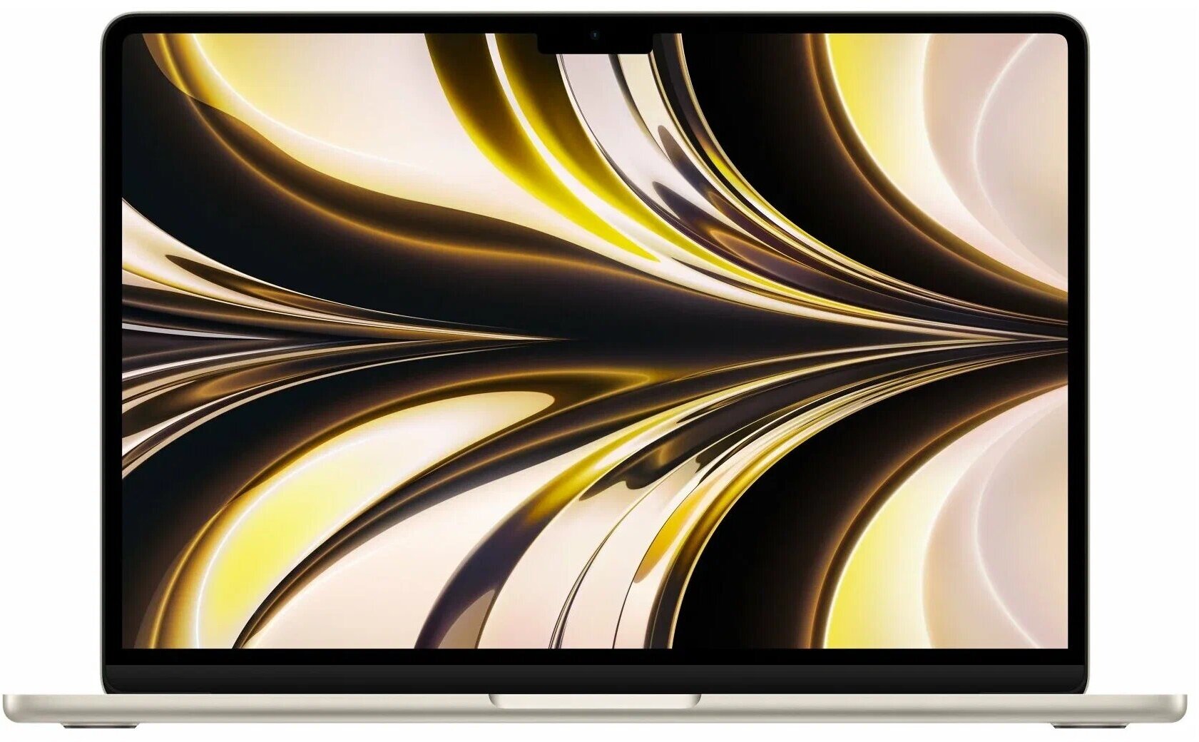 13.6" Ноутбук Apple MacBook Air 13 2022 2560x1664, Apple M2, RAM 8 ГБ, LPDDR5, SSD 256 ГБ, Apple graphics 8-core, macOS, MLY13HN/A, сияющая звезда