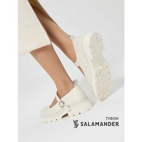 фото Туфли мэри джейн salamander, размер 38, белый