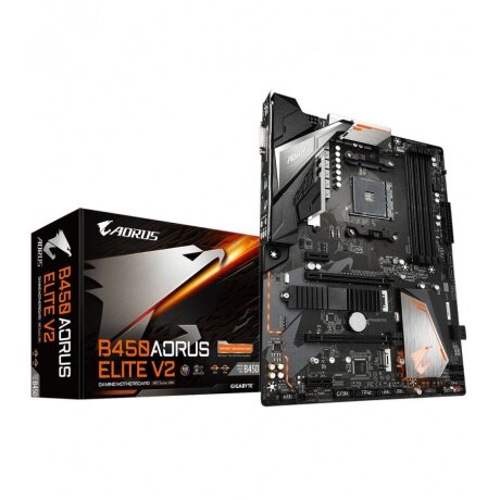 Материнская плата Gigabyte B450 AORUS ELITE V2 Socket AM4