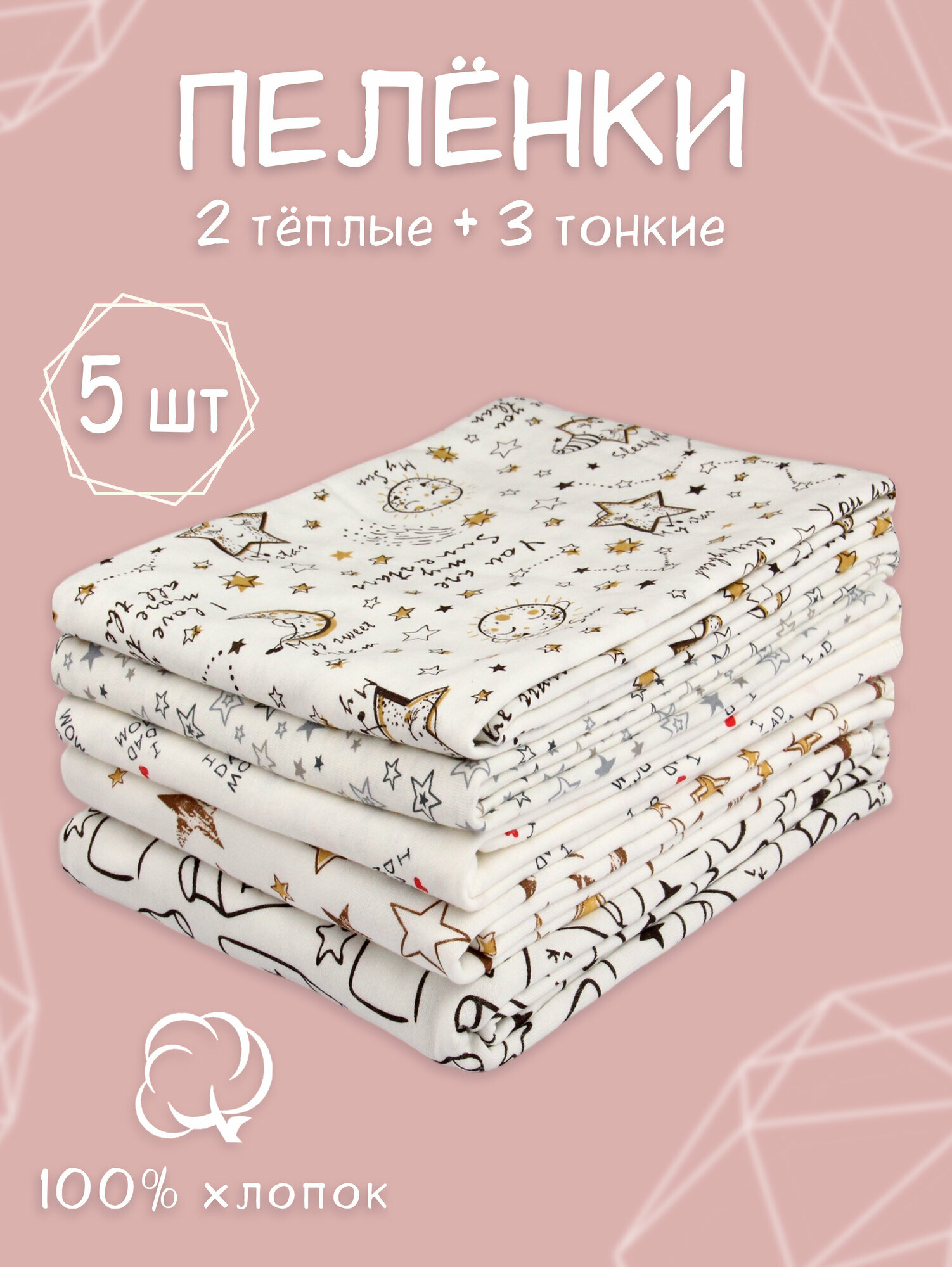 Пелёнки для новорожденных