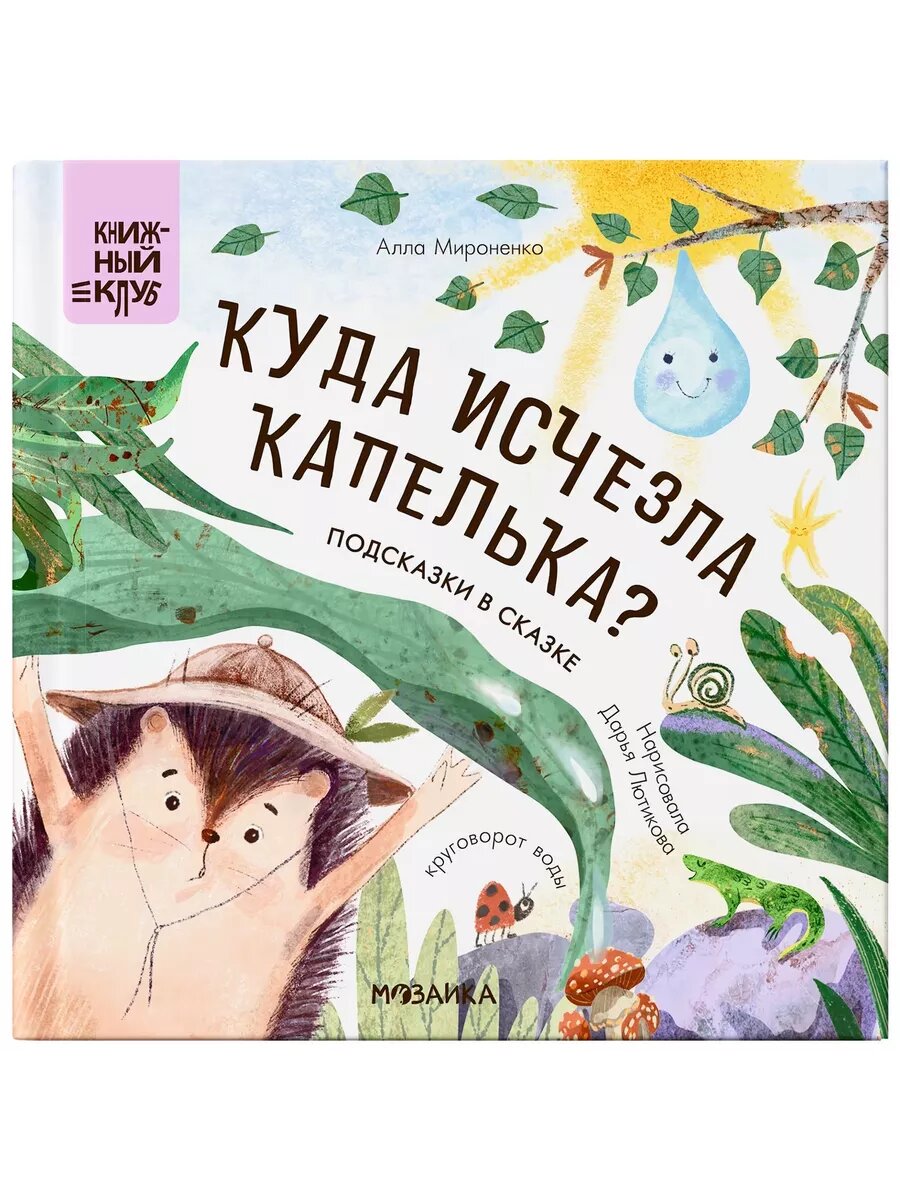 Книжный клуб  Почитаем вместе  Подсказки в сказке  Куда исчезла Капелька 