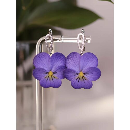 Серьги SPEKTOR_V полимерная глина фиолетовый 3303₽