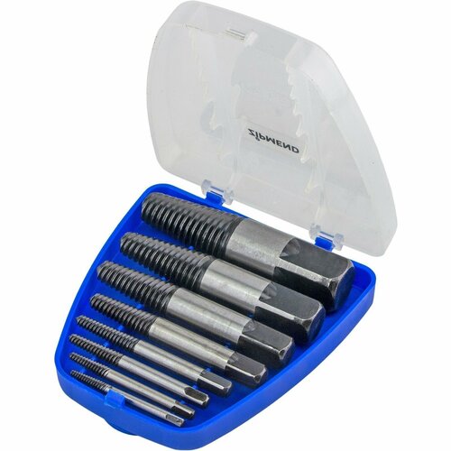 ZS-H030003 Набор экстракторов для извлечения сломанного крепежа М3-М50, 8пр.