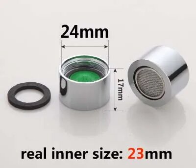 Латунный аэратор для смесителя Zelsaide 16/18/20/22/24/28 мм 24mm female