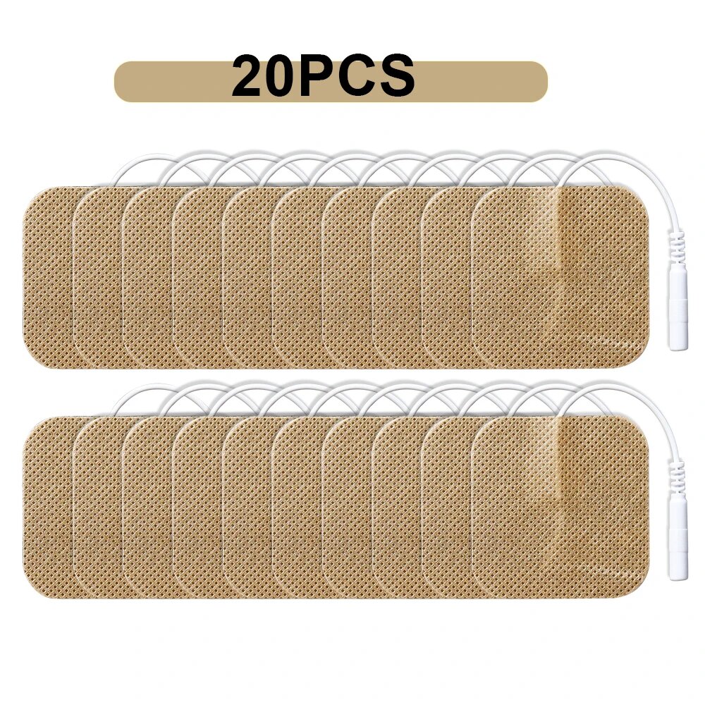 OPSLEA Многоразовые электроды для ТENS стимулятора, 20pcs