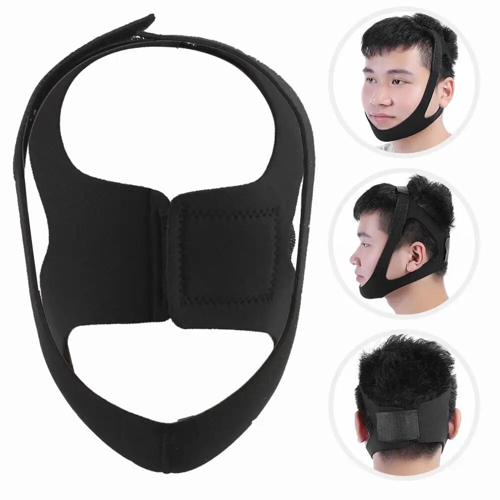 Устройства От Храпа Медицинский пояс против храпа, 1 pcs black
