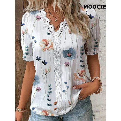 фото Футболка moocie, размер s, белый
