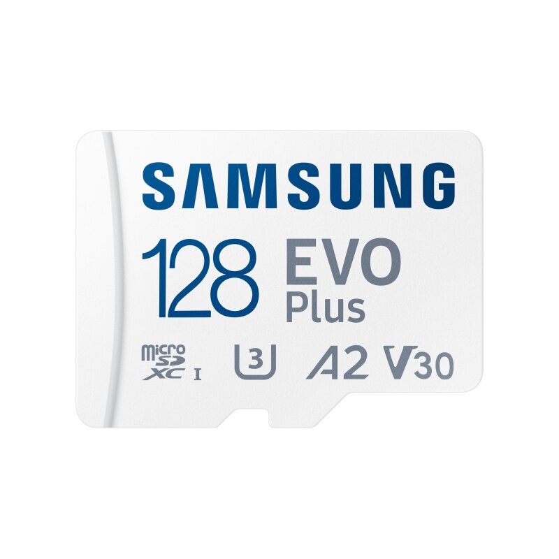 Карта памяти Samsung модель EVO Plus microSDXC, объем 128 ГБ (MB-MC128KA/APC)