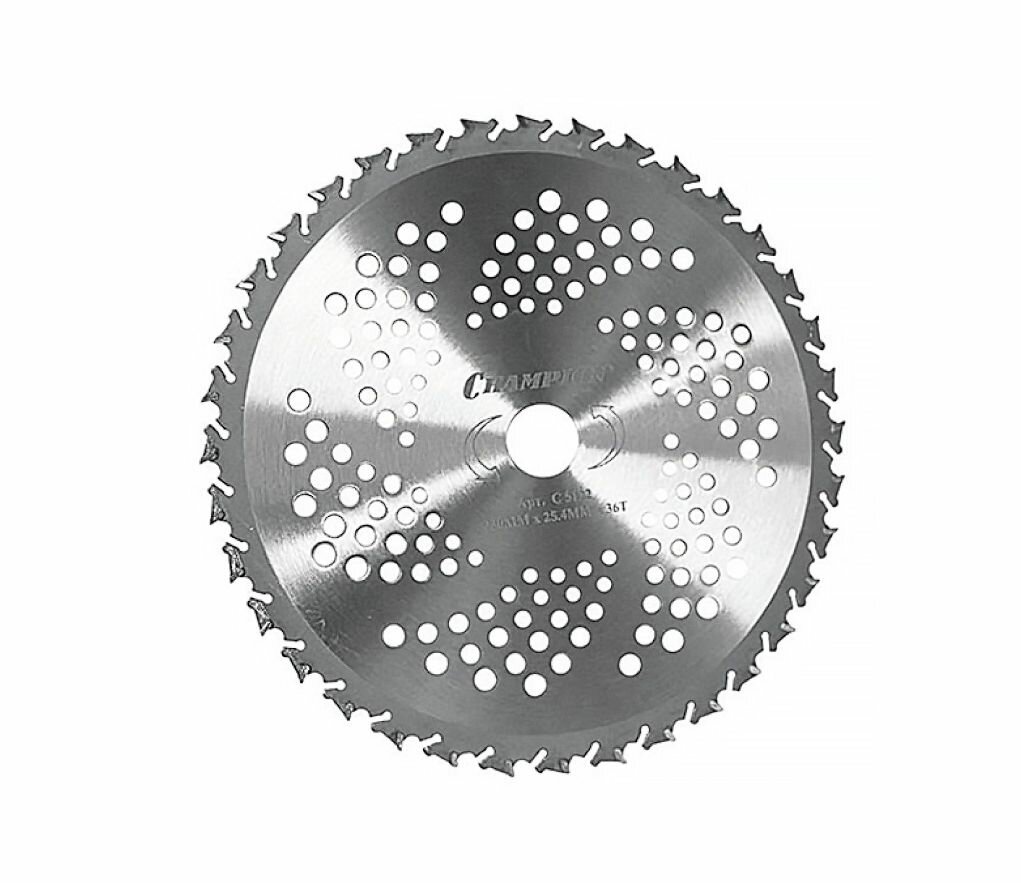 Нож с зубцами Champion из твердого сплава, (36 зубьев, 230х25,4мм) С5122