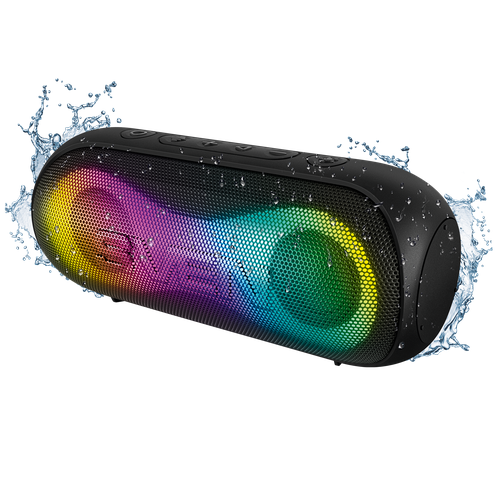 Портативная акустика SVEN PS-165 черный 16 Вт Waterproof IPx6 TWS Bluetooth microSD 3000мАч 2390₽