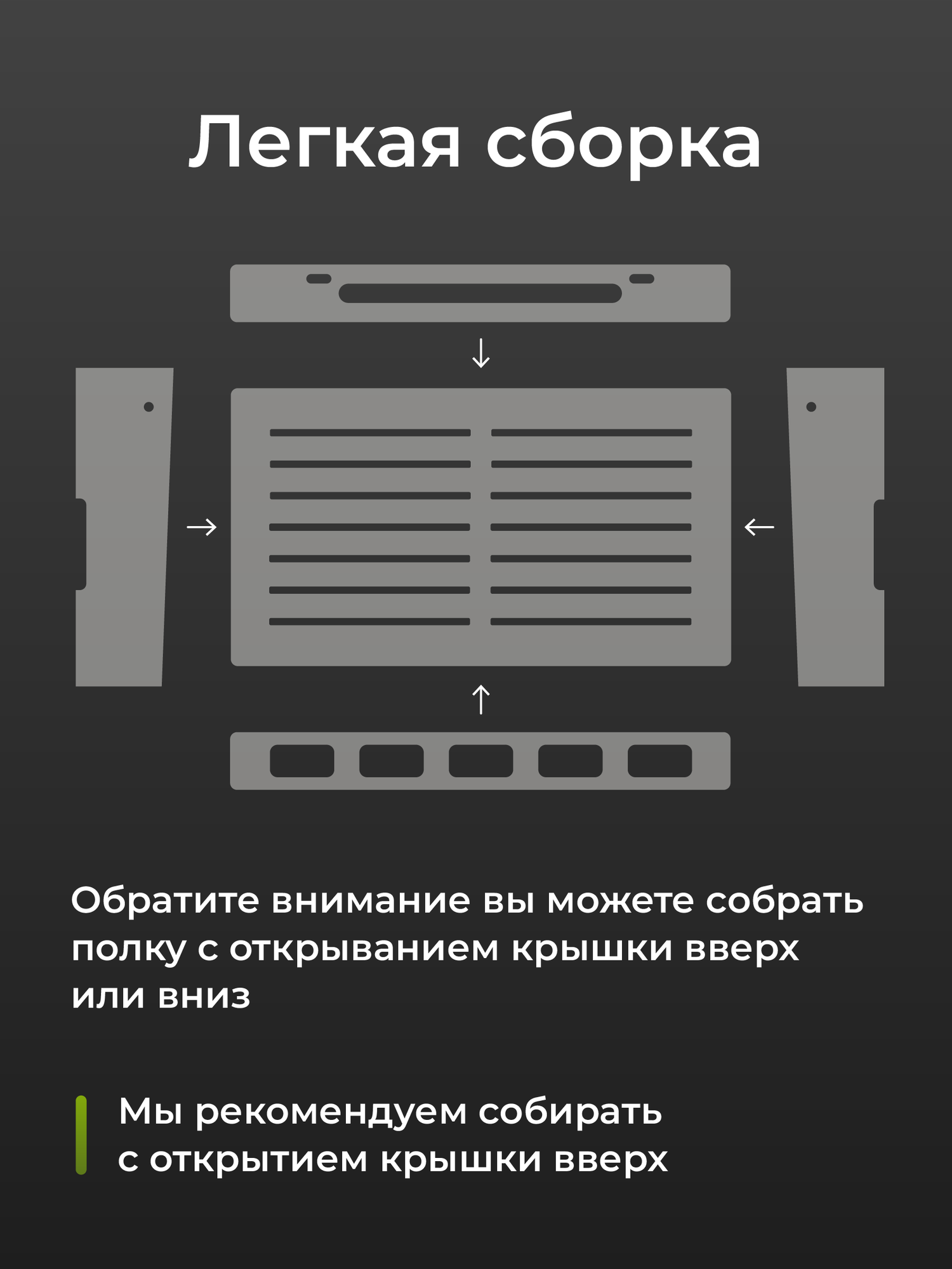Полка для wi-fi роутера пластиковая BIRD HOUSE, белая, 38х20 см — фото 1