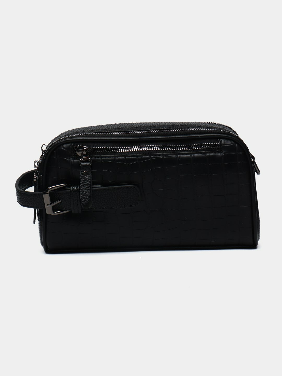 Портмоне, фактура гладкая, черный, гладкий — фото 1