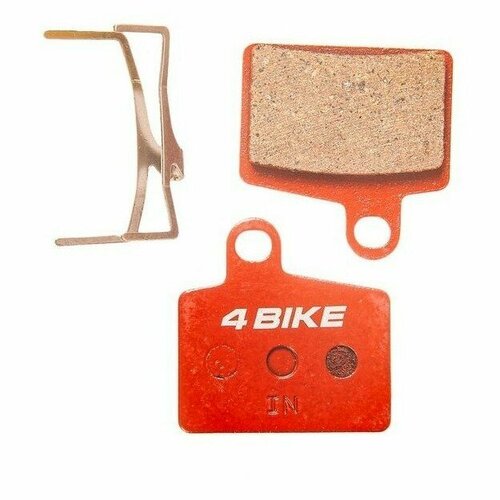 Колодки для дисковых тормозов 4BIKE AD 0505 OR в блистере, компаунд Organic для •Hayes: Stroker/Ryde; Dyno Sport