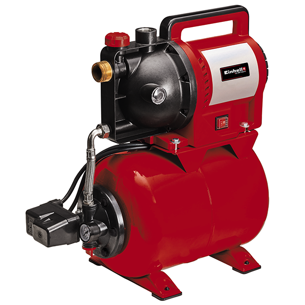 Насосная станция Einhell GC-WW 1045 N 1050Вт 4.8бар 4500л/час 20л манометр индикатор заполнения 4173520