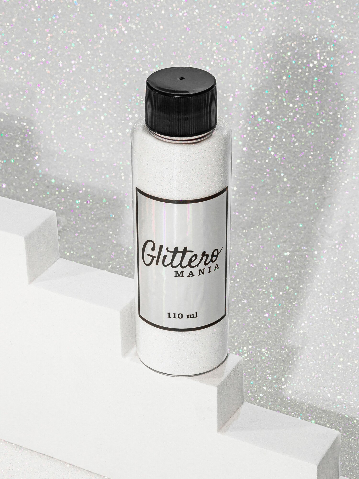 Блестки для творчества. Глиттеры для декорирования. Перламутр 0.4 мм. — фото 1