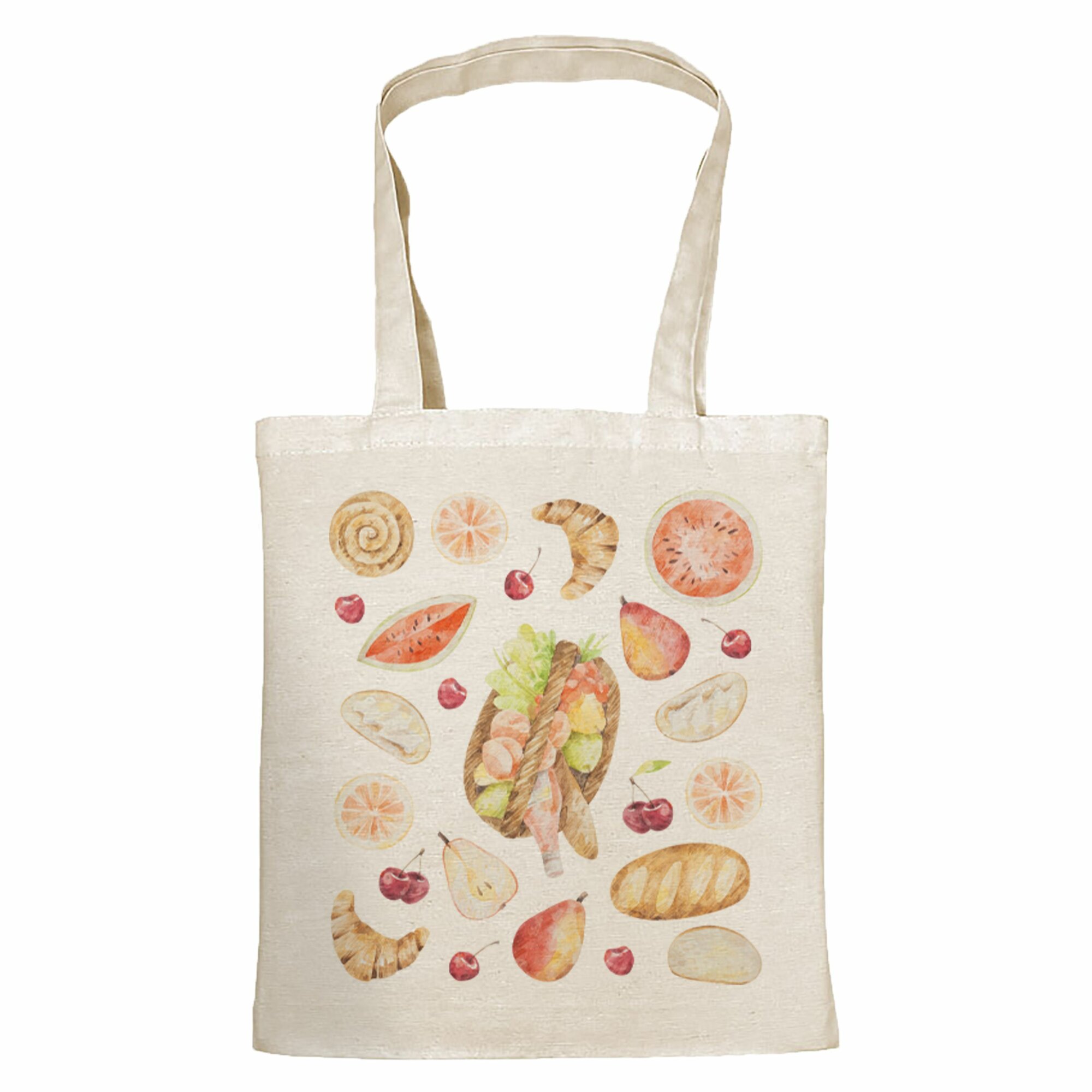 Комплект сумок шоппер Gerasim, 2 шт., розовый, голубой, коричневый — фото 1