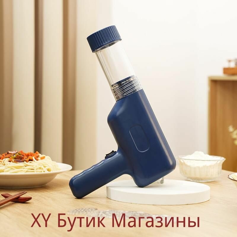 Ручная электрическая 6-в-1 беспроводная портабельная автоматическая машина для пасты с 6 формочками для рамена и спагетти