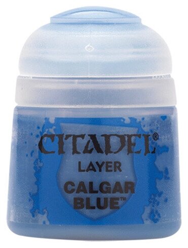 Краска акриловая Citadel Layer: Calgar Blue / Синий Калгар (12 мл.) — фото 1