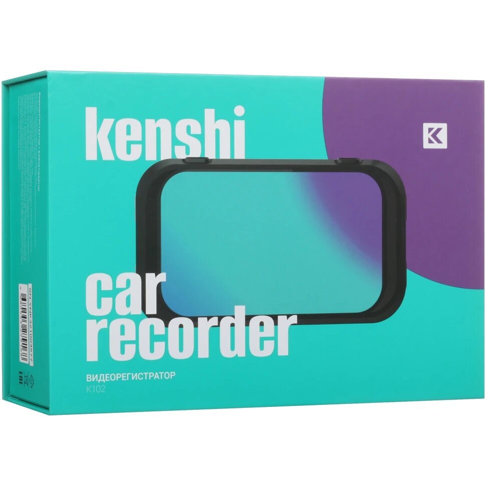 Видеорегистратор Kenshi K102, Galaxy Core GC2053, Wi-Fi, G-сенсор, датчик движения