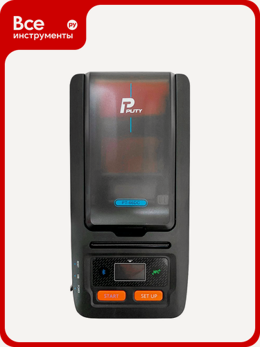 Изображение товара Принтер для печати этикеток Puty PT-66DC переносной, термотрансферный 513272