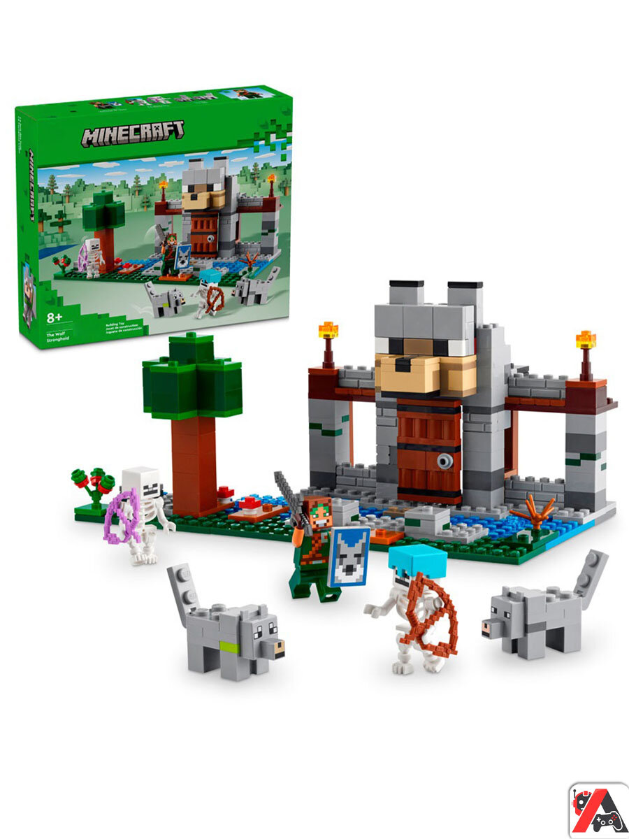 Конструктор Майнкрафт Волчья крепость — фото 1