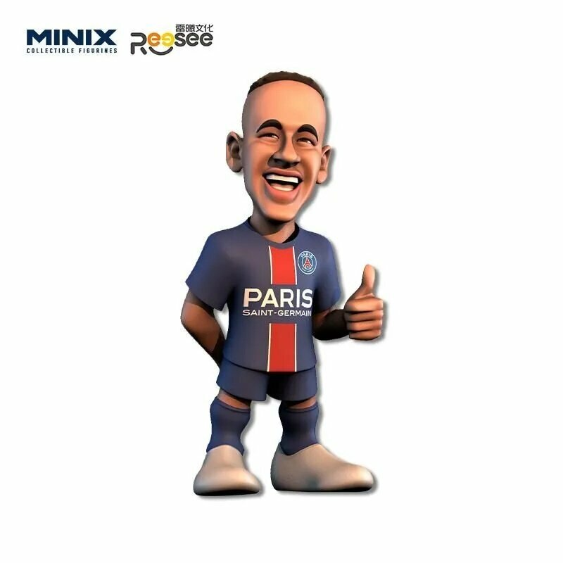 Фигурка Minix Футболисты: Неймар Жуниор / Париж Сент-Жермен (12 см)