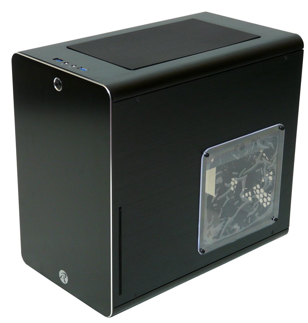 STYX BLACK 0R200025, Aluminum, Micro ATX / Mini-ITX, USB3.0x2, HD Audiox1