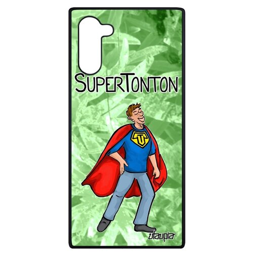фото Чехол для мобильного samsung galaxy note 10, "супердядя" рисунок семья utaupia