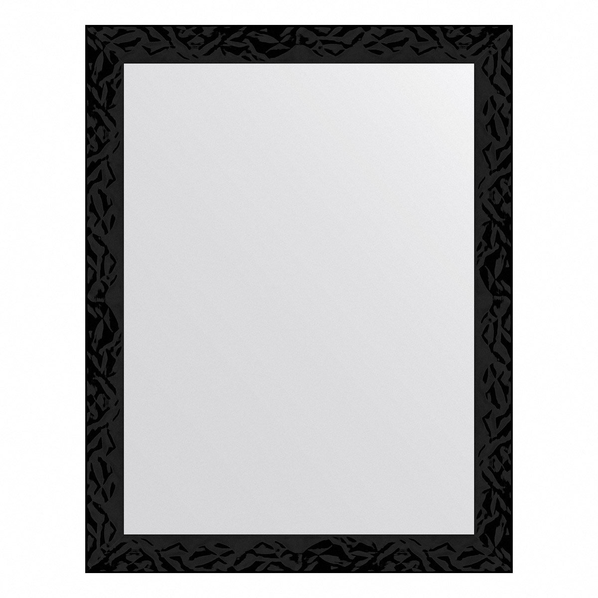 Зеркало настенное EVOFORM в багетной раме чёрные дюны 35х45 см для гостиной прихожей кабинета спальни и ванной комнаты BY 7491