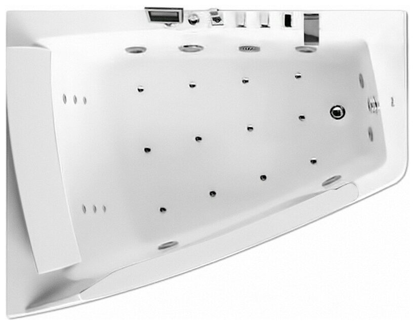 Ванна Gemy G9056 K R 170x130