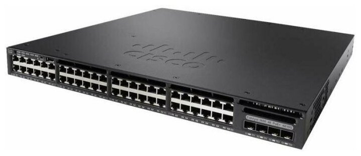 Коммутатор Cisco Catalyst WS-C3650-48FQ-L 29016000₽