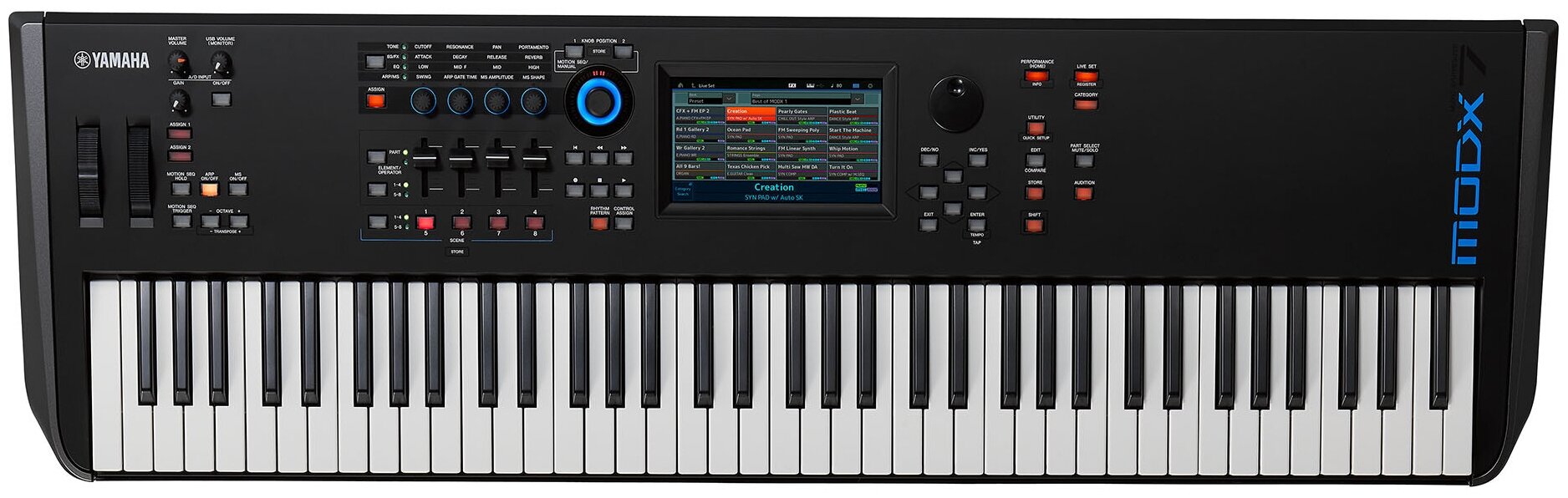 Синтезатор YAMAHA MODX7 черный