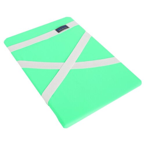 фото Защита спины гимнастическая (подушка для растяжки) лайкра, цвет зелёный, 38 х 25 см, (пл-9316)