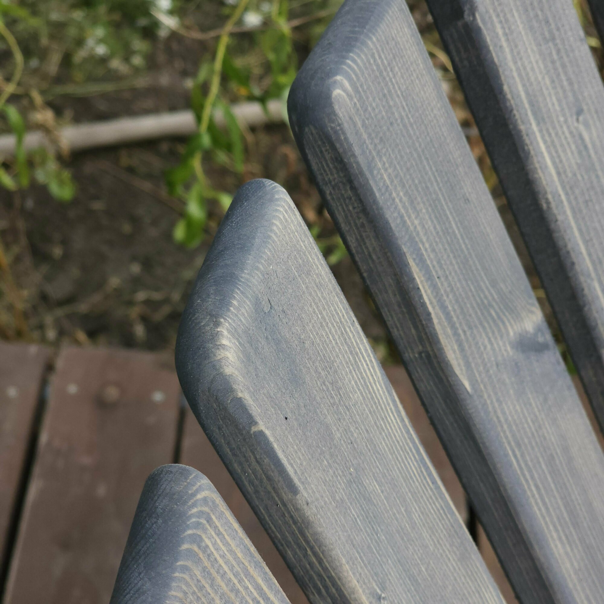 Садовое кресло Адирондак Эконом, Дерево, (7024 Серый) - фотография № 2