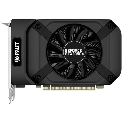 Видеокарта PALIT GeForce GTX 1050 Ti StormX 1290Mhz PCI-E 3.0 4096Mb 7000Mhz 128 bit HDMI DVI DisplayPort (NE5105T018G1-1070F)