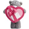 Сувенир полистоун Медвежонок Me to you с сердцем- коробкой 6,5х7 см 4518170 - изображение