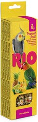 Лакомство для птиц RIO с тропическими фруктами 150 г