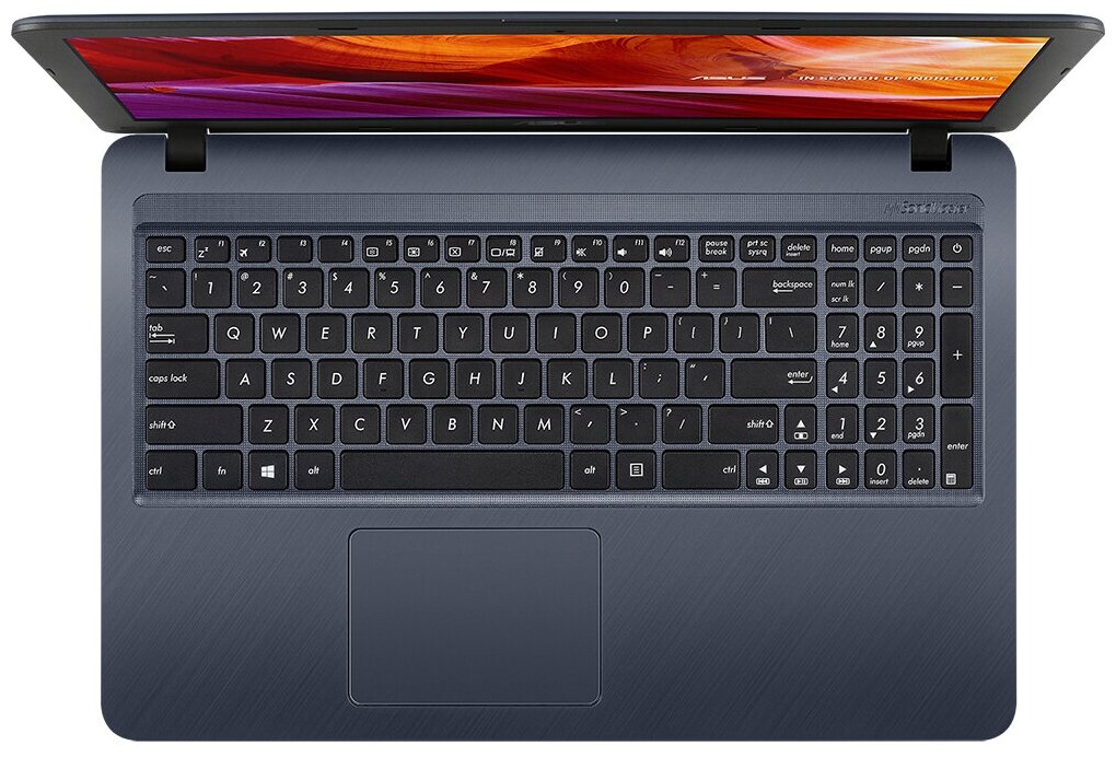 Ноутбук Asus VivoBook K543BA-DM757 A9 94254GbSSD256GbR5156FHDEndlessgrey 90NB0IY7-M10810