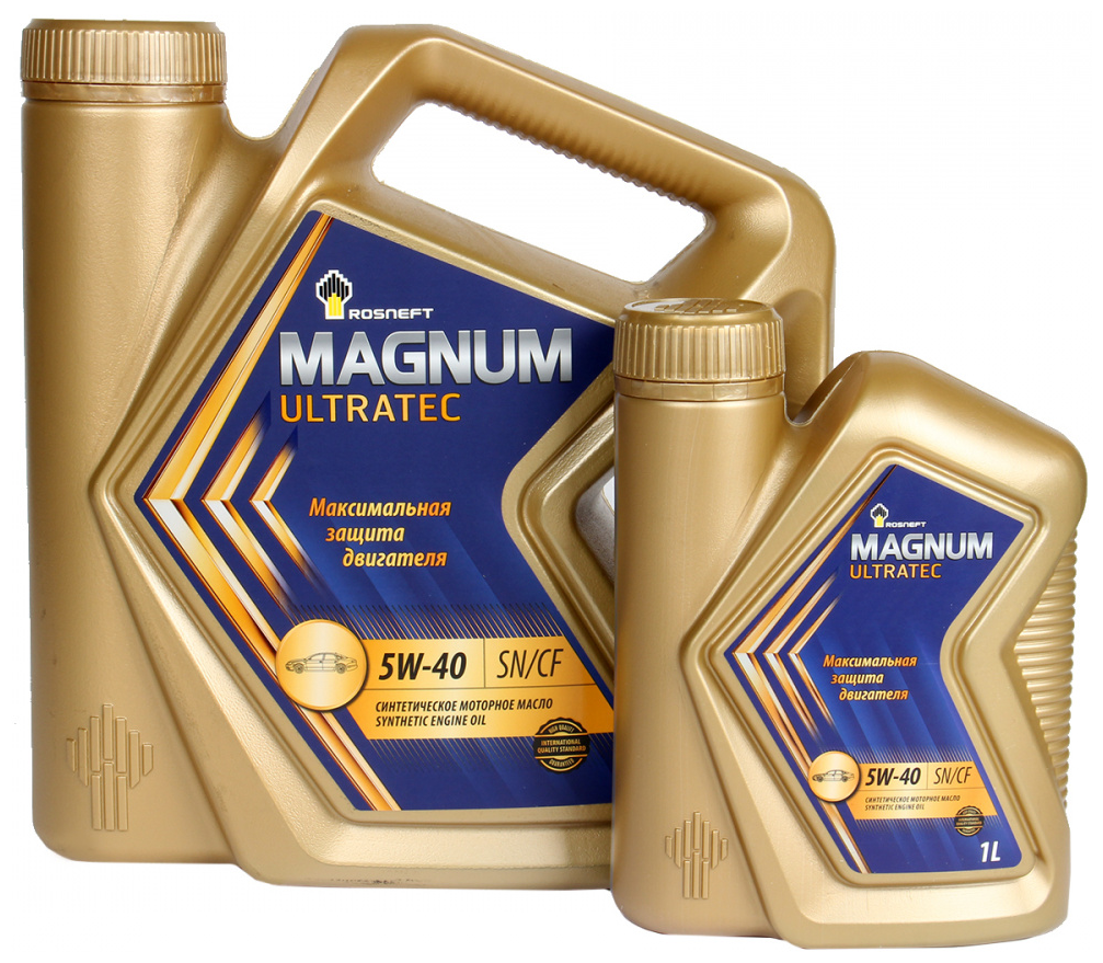 Синтетическое моторное масло Роснефть Magnum Ultratec 5W-40