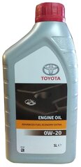 Синтетическое моторное масло TOYOTA Advanced Fuel Economy Extra 0W-20, 1 л