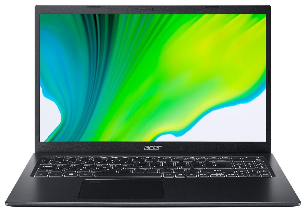 15.6" Ноутбук Acer Aspire 5 A515-56-56J0 1366x768, Intel Core i5 1135G7 2.4 ГГц, RAM 8 ГБ, DDR4, SSD 256 ГБ, Intel Iris Xe Graphics, Windows 10 Home, NX.A16ER.001, черный