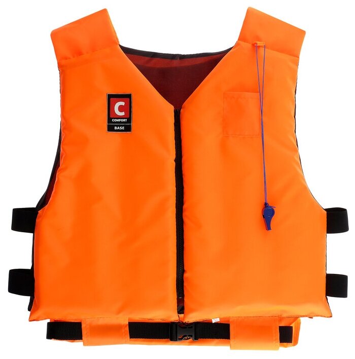 Спасательный жилет Comfort Base, размер one size, 110 кг, оранжевый