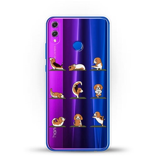фото Силиконовый чехол зарядка от биглей на honor 8x andy & paul