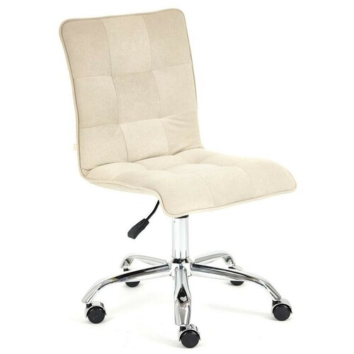 фото Компьютерное кресло tetchair zero офисное, обивка: текстиль, цвет: бежевый 7