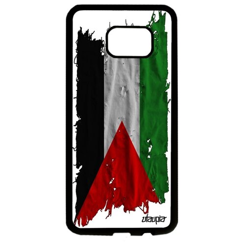 фото Чехол для телефонов galaxy s7 edge, "флаг палестины на ткани" страна государственный utaupia