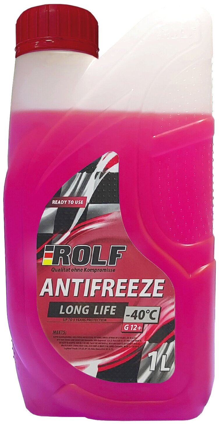 ROLF Antifreeze G12+ Red 1л ROLF 70011