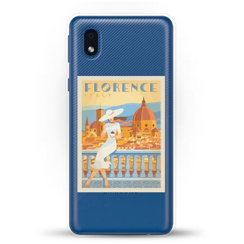 фото Силиконовый чехол флоренция на samsung galaxy a01 core andy & paul