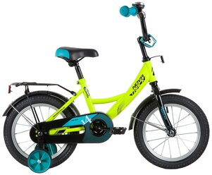 Детский велосипед Novatrack Vector 14 (2020) зеленый (требует финальной сборки)